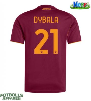 AS Roma Paulo Dybala #21 Hemmatröja 2025-26 Kortärmad